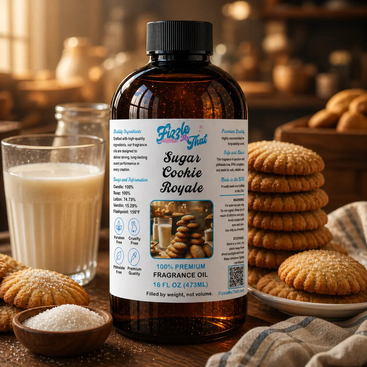 Sugar Cookie Royale Fragrance Oil Fizzle Me That