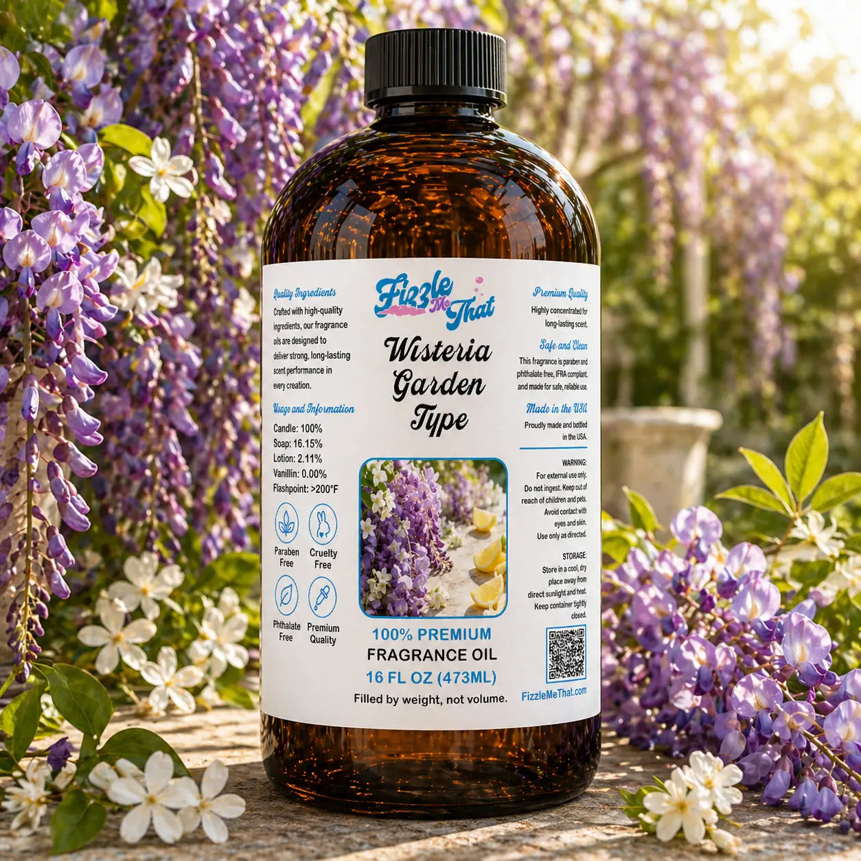 Wisteria Garden by BBW Type Fragrance Oil Fizzle Me That