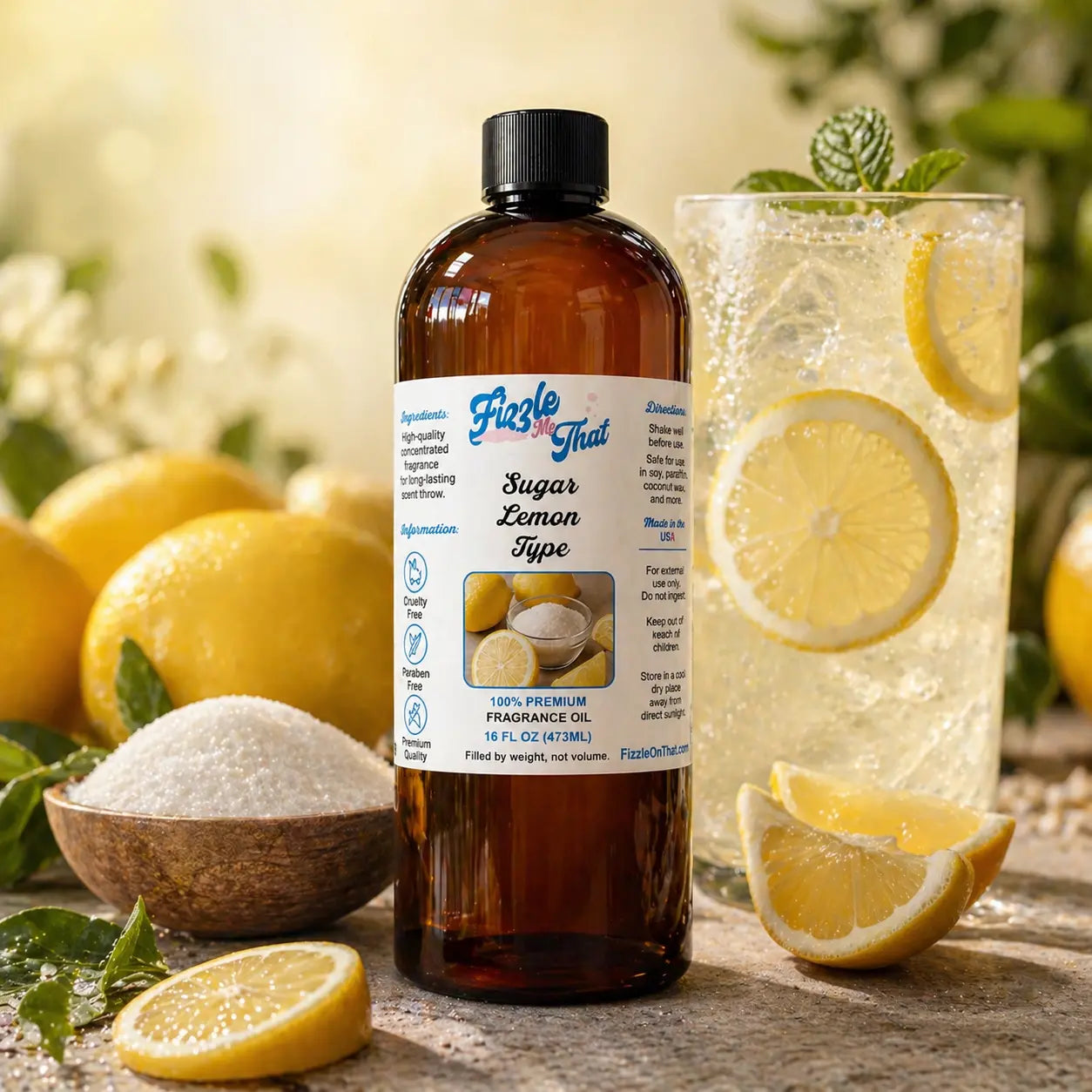 Sugar Lemon by BBW® Type Fragrance Oil Fizzle Me That