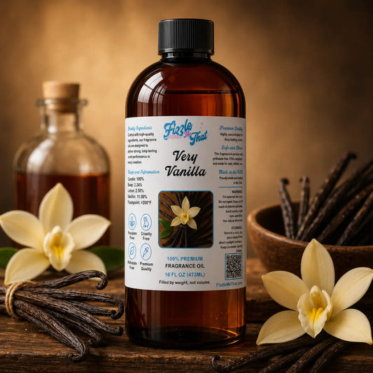 Very Vanilla Fragrance Oil Fizzle Me That