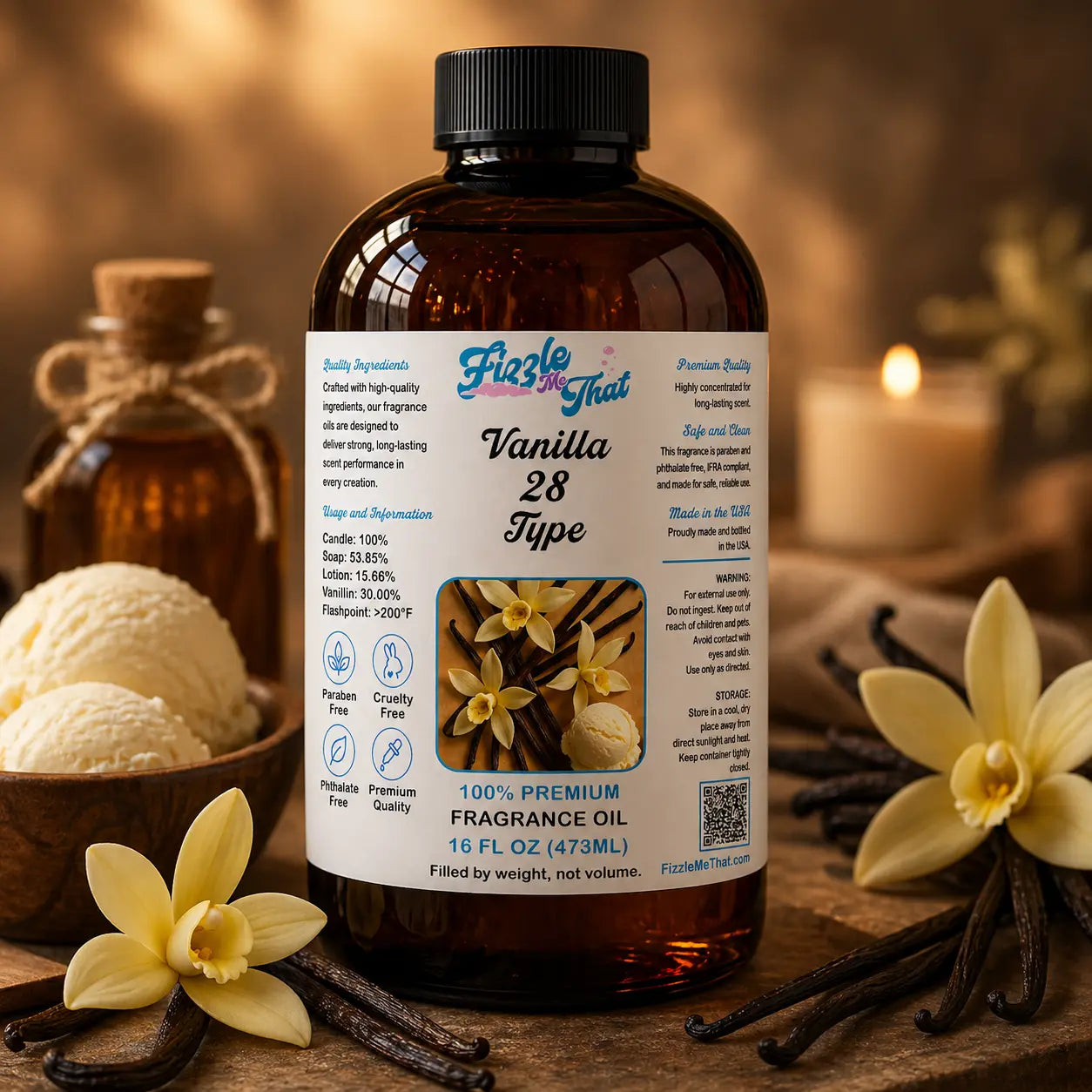 Vanilla 28 (U) by Kayali Type Fragrance Oil Fizzle Me That