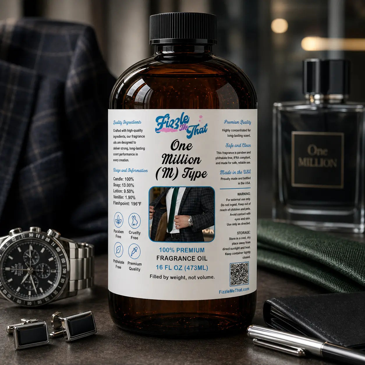 One Million (M) Type Fragrance Oil Fizzle Me That