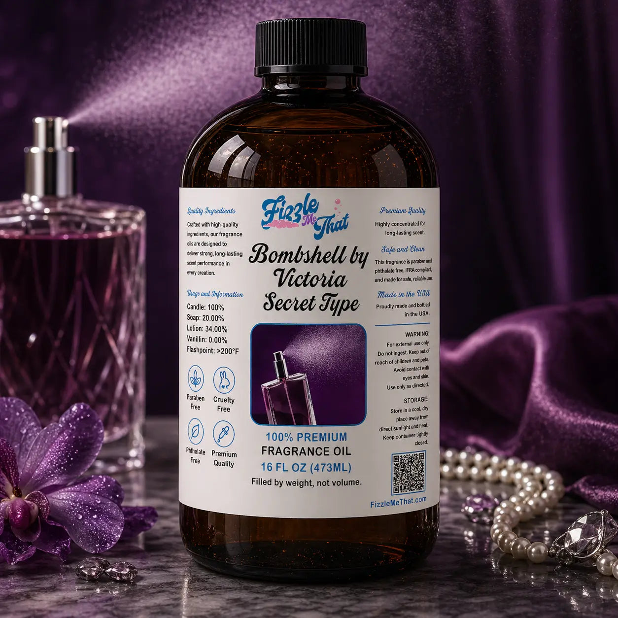Bombshell (W) by Victoria's Secret Type Fragrance Oil Fizzle Me That
