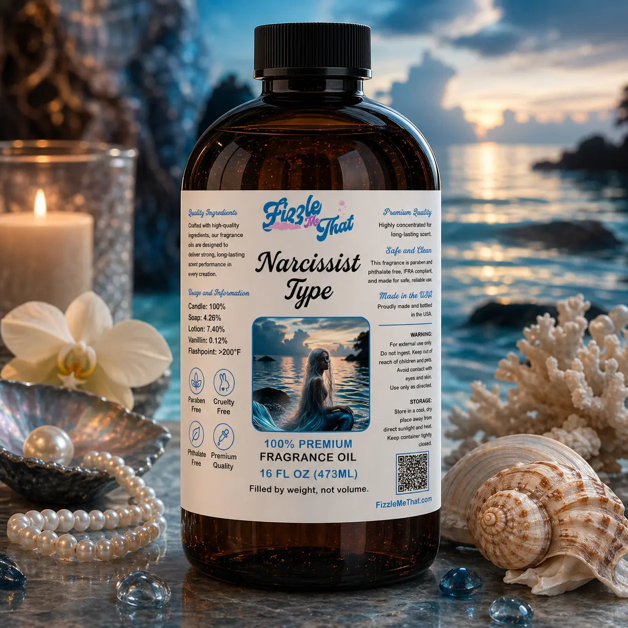 Narcissist Type Fragrance Oil Fizzle Me That