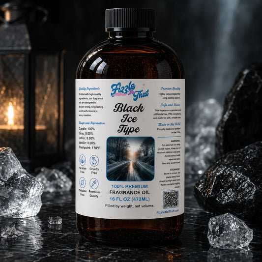 Black Ice Type Fragrance Oil Fizzle Me That