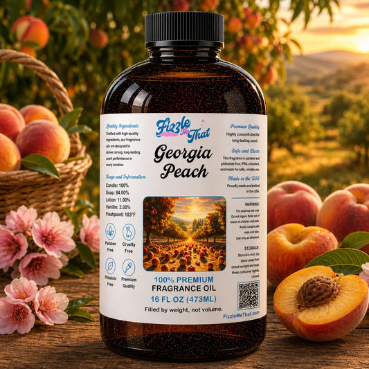 Georgia Peach Fragrance Oil Fizzle Me That