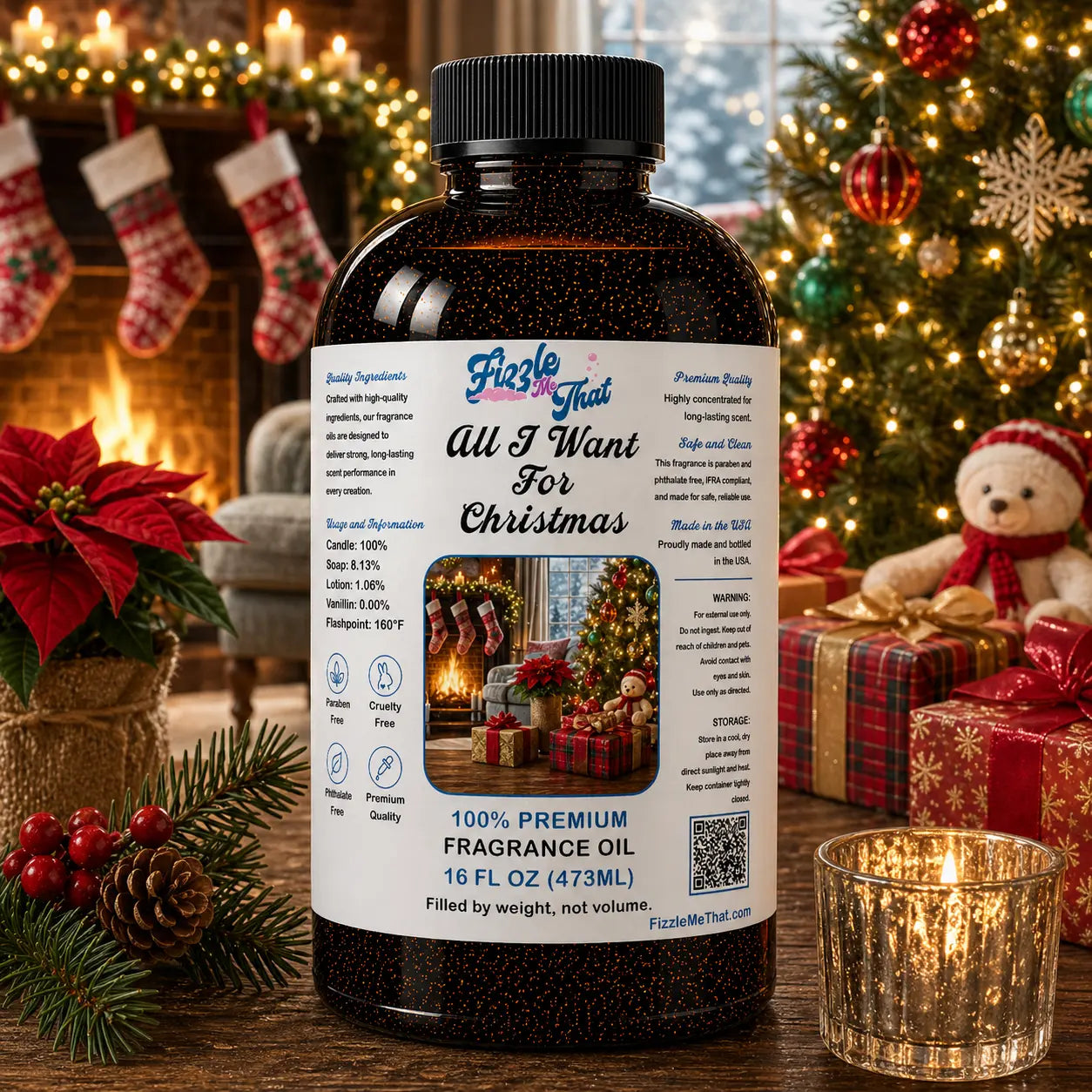 All I Want For Christmas Fragrance Oil Fizzle Me That