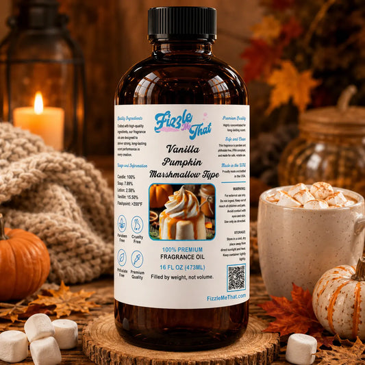 Vanilla Pumpkin Marshmallow by BBW® Type Fragrance Oil Fizzle Me That