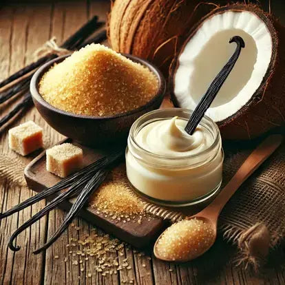 Creamy Vanilla and Coconut Sugar by Makesy Type Fragrance Oil Fizzle Me That